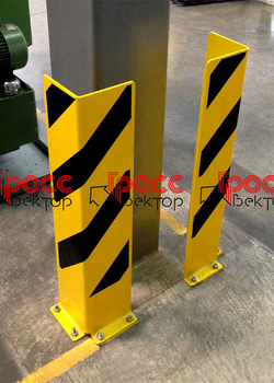 Защитные приспособления для складских стеллажей, колонн и металлических конструкций